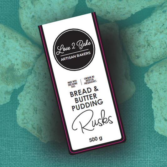 Bread & Butter pudding Rusks (500g)