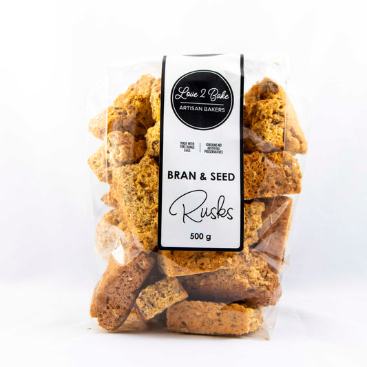 Bran & Seed Rusks (500g)