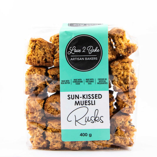 Sun-kissed Muesli Rusks (400g)